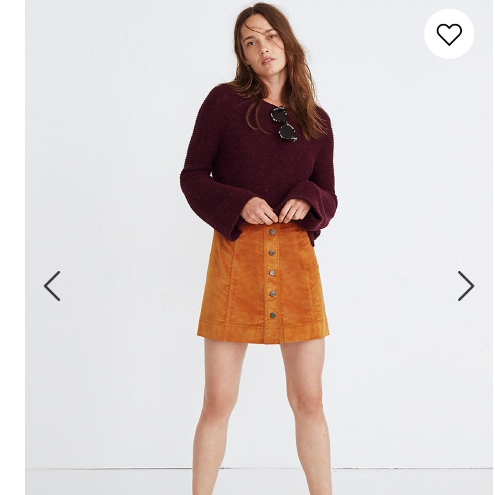 Suede Skirt